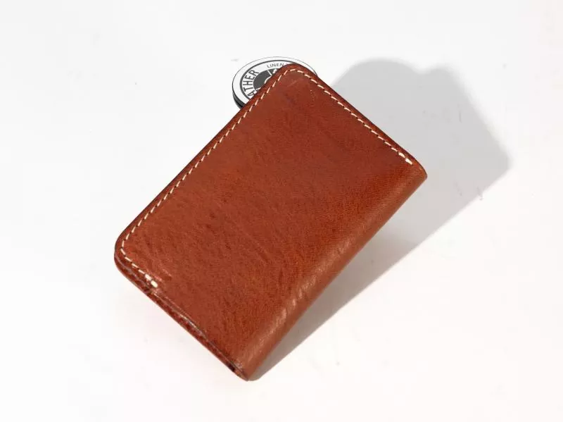 Trend Retro Mengembalikan Dompet pendek kulit tulen jahitan buatan tangan, kegemaran bandar baharu, menggabungkan kualiti dan kepraktisan