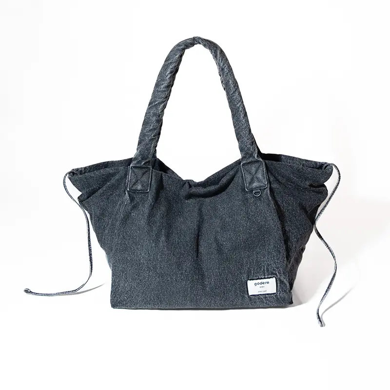 Beg Tote Denim Kasual