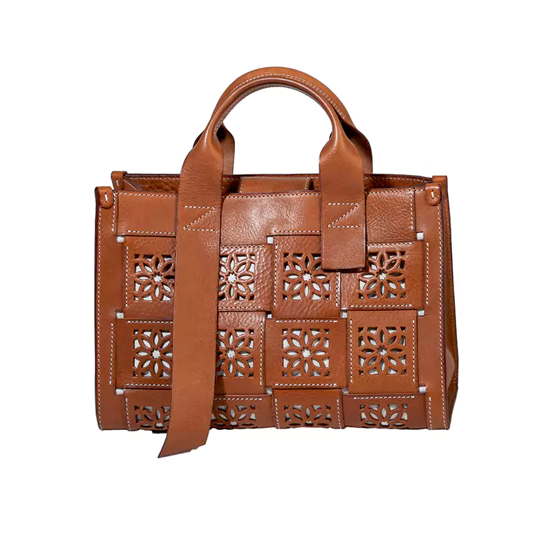 Beg Crossbody Kulit Berongga